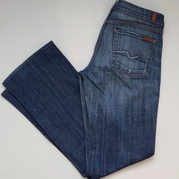 7 for all mankind - Boot cut jeans (swarovski crystals) - Picture 5 of 8